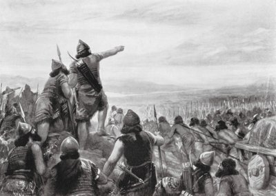 Incursione di Shamshi-Adad III sulla riva del "Grande Mare" da Robert Ambrose Dudley