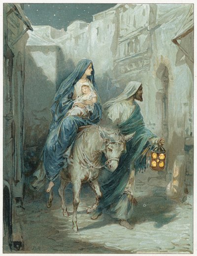 La fuga in Egitto da Robert Ambrose Dudley