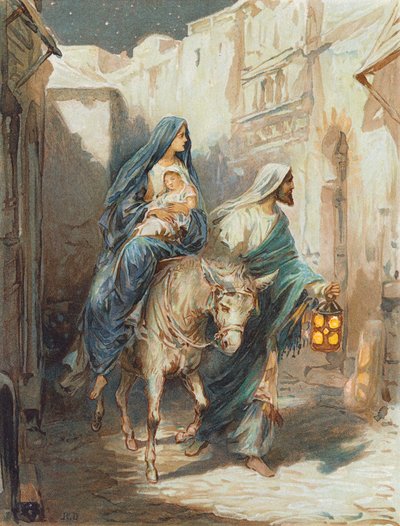 La fuga in Egitto da Robert Ambrose Dudley
