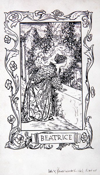 Beatrice, da Eroine di Shakespeare di Anna Murphy Jameson da Robert Anning Bell