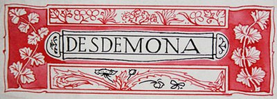 Desdemona, dalle Eroine di Shakespeare di Anna Murphy Jameson da Robert Anning Bell