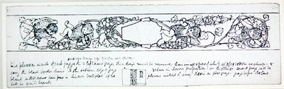 Progetto per risguardi, c.1895 da Robert Anning Bell