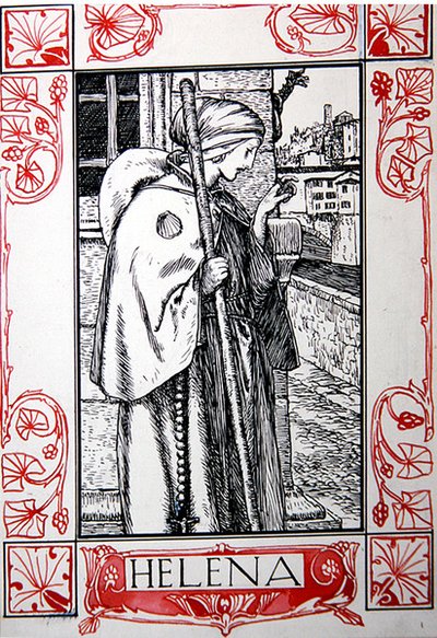 Elena, da Eroine di Shakespeare di Anna Murphy Jameson da Robert Anning Bell