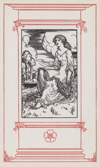 Illustrazione per English Lyrics da Robert Anning Bell