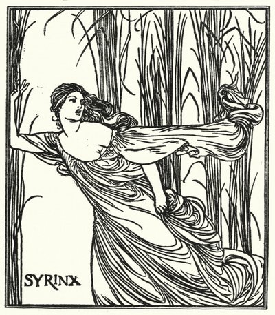 Illustrazione per Poesie di John Keats (litografia) da Robert Anning Bell