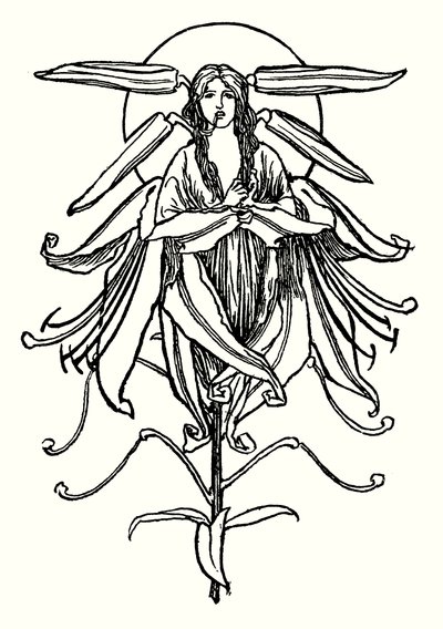 Illustrazione per Poesie di John Keats da Robert Anning Bell