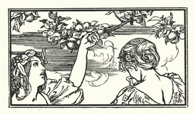 Illustrazione per Poesie di John Keats da Robert Anning Bell