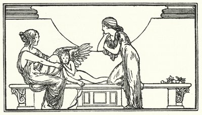 Illustrazione per Poesie di John Keats da Robert Anning Bell