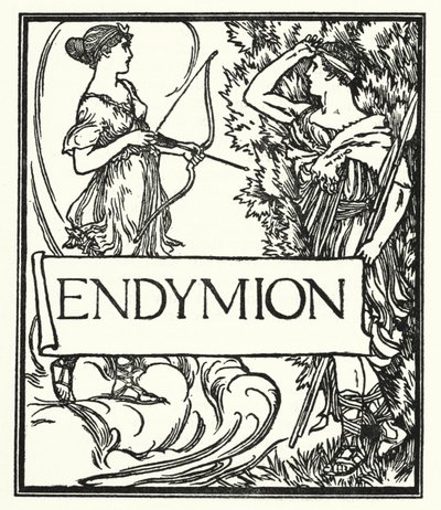 Illustrazione per Poesie di John Keats: Endymion da Robert Anning Bell