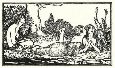 Illustrazione per Poems di John Keats: Endymion da Robert Anning Bell