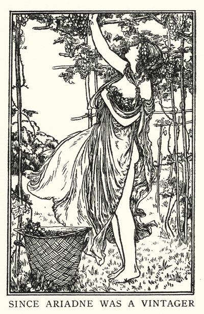 Illustrazione per Poems di John Keats: Endymion da Robert Anning Bell