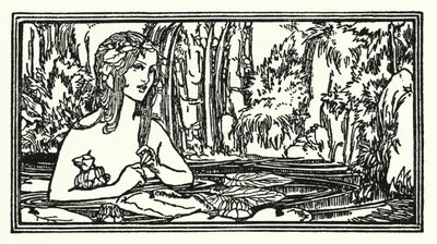 Illustrazione per Poems di John Keats: Endymion da Robert Anning Bell