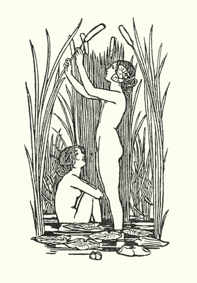 Illustrazione per Poesie di John Keats: Lamia da Robert Anning Bell