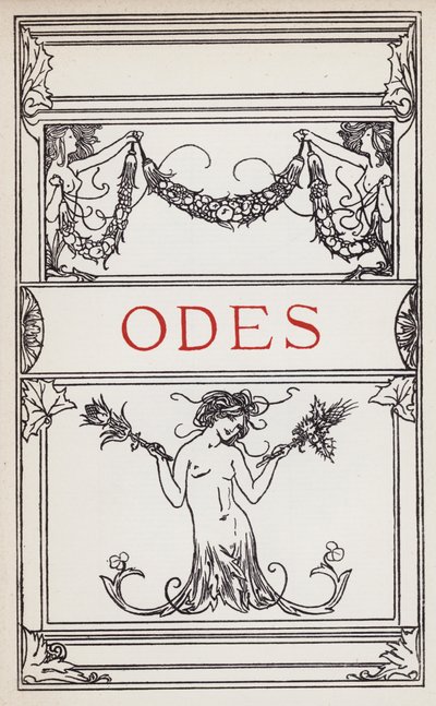 Illustrazione per Poems di John Keats: Odes da Robert Anning Bell
