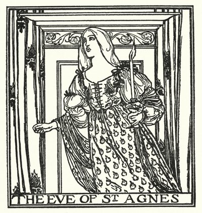Illustrazione per Poesie di John Keats: La vigilia di Sant