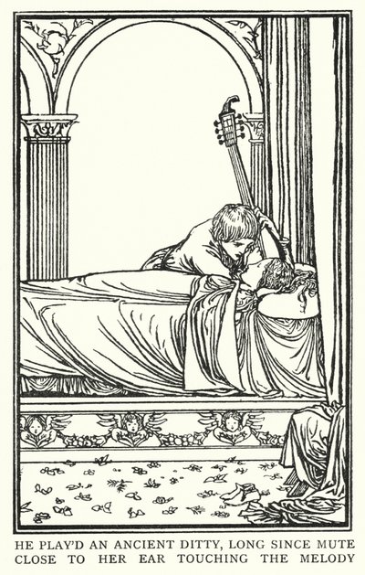 Illustrazione per Poesie di John Keats: La vigilia di Sant