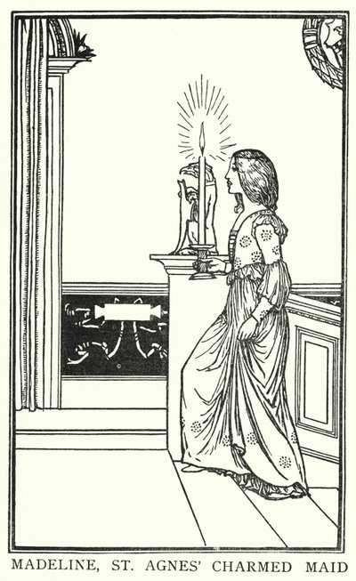 Illustrazione per Poesie di John Keats: La Vigilia di Sant