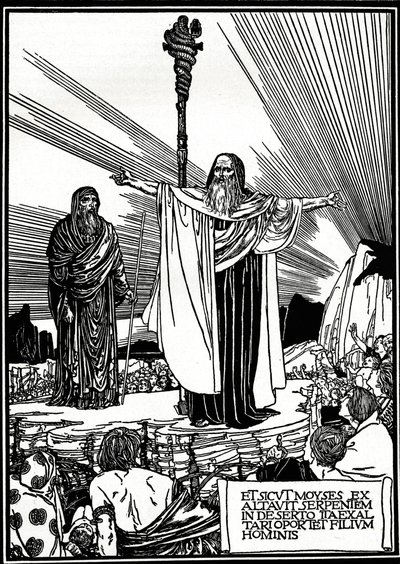 Illustrazione per The Altar Book, 1892, 1897 da Robert Anning Bell