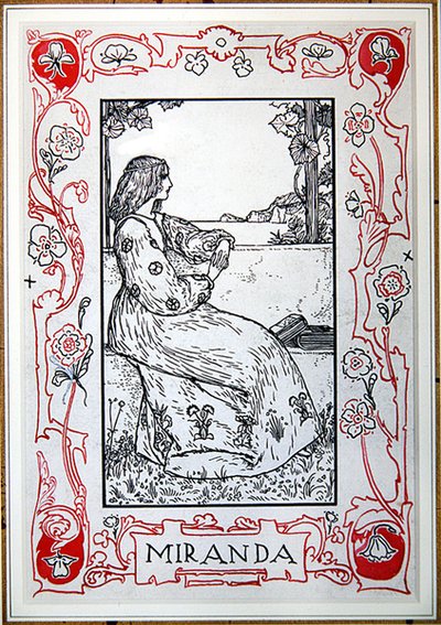 Miranda, dalle Eroine di Shakespeare di Anna Murphy Jameson da Robert Anning Bell