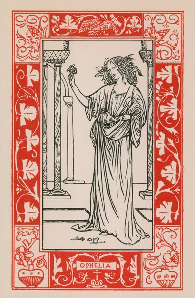 Ofelia, Amleto da Robert Anning Bell
