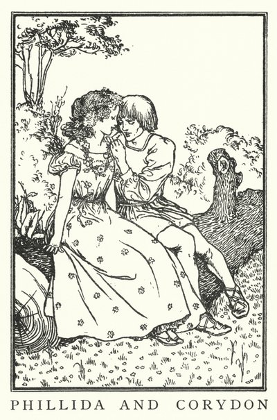 Phillida e Corydon da Robert Anning Bell