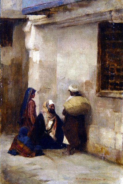 Angolo di Strada al Cairo da Robert Anning Bell