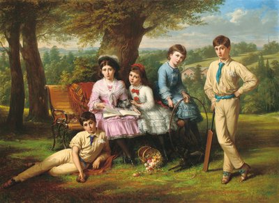I bambini Johnston da Robert Antoine Muller