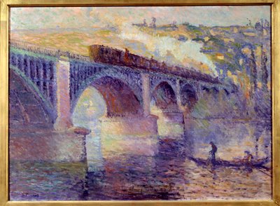 Il ponte degli Inglesi al tramonto da Robert Antoine Pinchon