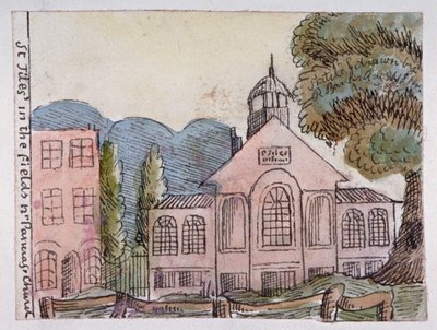 Chiesa di St Giles in the Fields, St Pancras, Londra da Robert Banks
