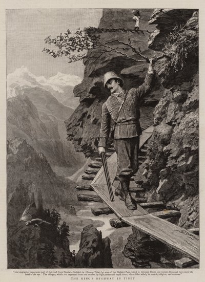 La strada del re in Tibet da Robert Barnes