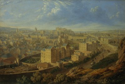 Edimburgo da Calton Hill da Robert Batty