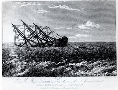Il naufragio della H.M. Pandora, da 