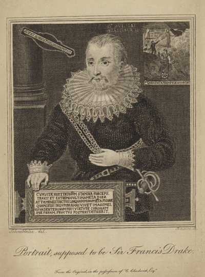 Francis Drake da Robert Blemell (after) Schnebbelie