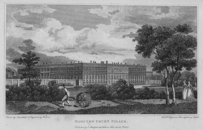 Palazzo di Hampton Court da Robert Blemell (after) Schnebbelie