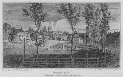 Islington (incisione) da Robert Blemell (after) Schnebbelie