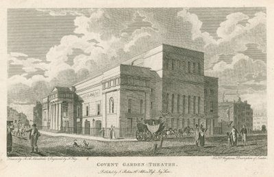 Teatro di Covent Garden, Westminster, Londra da Robert Blemell Schnebbelie