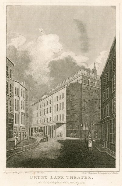 Teatro Drury Lane, Londra da Robert Blemell Schnebbelie