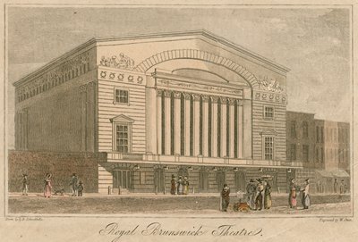 Teatro Royal Brunswick, Londra da Robert Blemell Schnebbelie