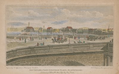 Southwark, da Chatham Place, Blackfriars da Robert Blemell Schnebbelie