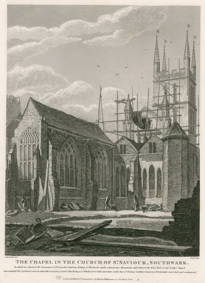 La cappella nella chiesa di St Saviour