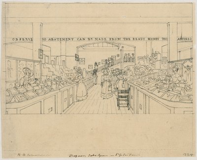 Bazar di Trotter, Soho Square da Robert Blemell Schnebbelie