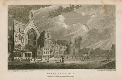 Westminster Hall da Robert Blemell Schnebbelie