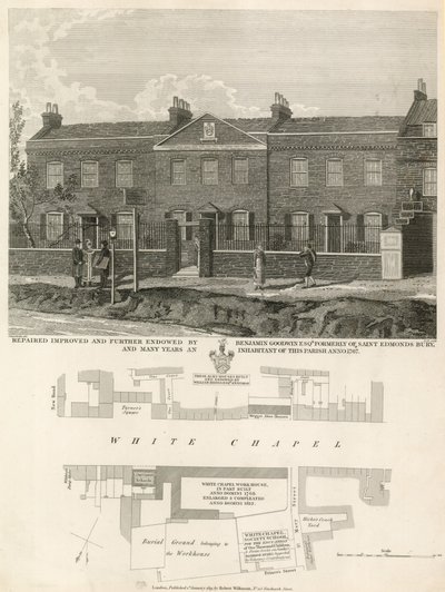 Scuola della Società di Whitechapel, Londra da Robert Blemell Schnebbelie
