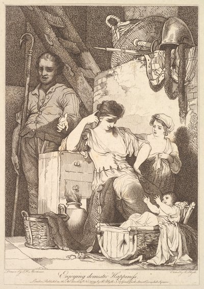 Godendo della felicità domestica da Robert Blyth