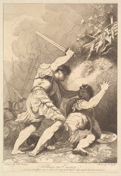 Uccisione di un nemico da Robert Blyth
