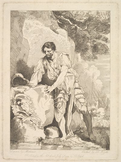 Ritirata dei feriti dalla battaglia, 19 luglio 1779 da Robert Blyth