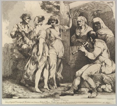 Ballerini rustici, 9 novembre 1780 da Robert Blyth