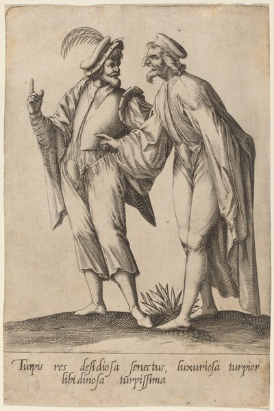 Turpis res desidiosa senectus da Robert Boissard