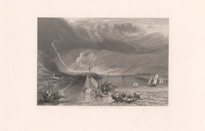 La Chaise de Gargantua vicino a Duclair da Robert Brandard