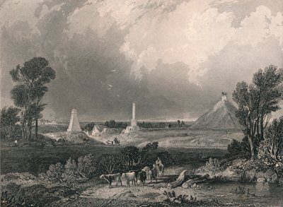 Pianure di Waterloo, metà del XIX secolo da Robert Brandard